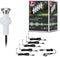Paulmann MicroPen II - LED-grondinbouwlamp - Uitbreidingsset IP67 3000K 5x0,2W Zilver (5 stuks)