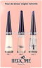 Herome French Manicure Set Roze - Nagelverzorging - Nude en Witte Nagellak - met Top Coat - 3x10ml