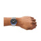 Armani Exchange - Heren Horloge geschenkset 44 mm - Chronograaf - Zilverkleurig
