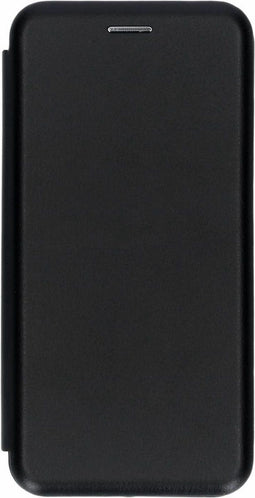 Hoesje Geschikt voor Samsung Galaxy S10 Hoesje Met Pasjeshouder - Slim Folio Bookcase - Zwart