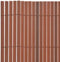 vidaXL - Tuinafscheiding - dubbelzijdig - 110x500 - cm - bruin