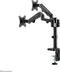 Neomounts DS70-750BL2 - Bureausteun voor 2 schermen tot 27