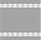 DDDDD - Lace - Theedoek - Set van 6 - Katoen - 60x65 cm - Grijs (6 stuks)