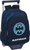 Schoolrugzak met Wielen Batman Legendary Marineblauw 27 x 33 x 10 cm