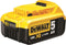 DeWalt DCB184 - Li-ion Accu 5.0Ah 18V XR - LED-oplaadlamp - Lichtgewicht (1 stuk)