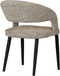 Pole to Pole - Tusk stoel - Tweed boucle - Coco - Brandvertragend