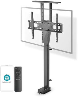 Nedis TVSM5840BK - Gemotoriseerde tv standaard - Verstelbare hoogte 68-158 cm - Zwart