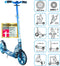 Six Degrees 2-wiel Step Opvouwbaar Voetrem Jeansblauw/wit