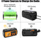 XSY 350 - Noodradio - 20000mAh PowerBank - Zonnepaneel - Leeslamp - Oranje
