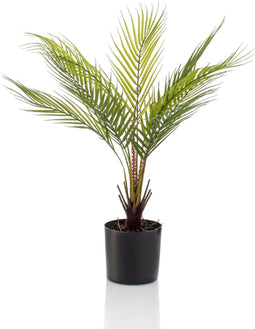Emerald - Kunstplant Chamaedorea Palm 50cm - Kunstplanten voor binnen