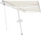 vidaXL - Luifel - automatisch - met - LED - en - windsensor - 450x350 - cm - crèmekleur