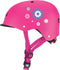 Globber Kinderhelm met LED lichtjes in Roze