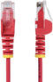 StarTech.com - CAT6 Ethernet Kabel - 2m Dunne Snagless 100W PoE UTP LSZH 28AWG Rood