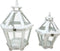 Outdoor Living lantaarn Sierra Nevada - wit hout