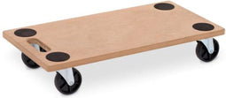 BRASQ Meubelroller FDW200 - Meubeltransporter - 200 KG - Zwenkwielen - Blank