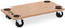 BRASQ Meubelroller FDW200 - Meubeltransporter - 200 KG - Zwenkwielen - Blank