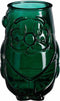 Mica Decorations Lantaarn Santa - 20x20x32 cm - Glas - Groen