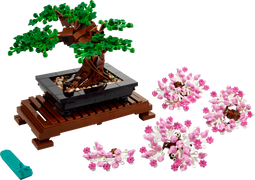 LEGO 10281 - Botanicals Bonsaiboompje - Verwisselbare bladeren - Roze en groen
