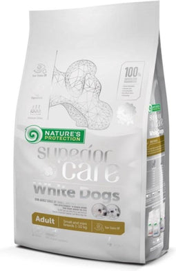 Nature´s P Witte Hond Volwassen Klein Ras Graanvrij Lam 4kg Hondenvoer Transparant 4kg