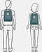 Fjällräven Kånken Unisex Rugzak - Frost Green
