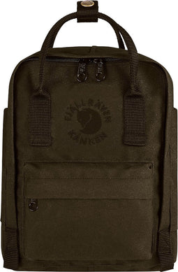 Fjällräven Re-Kånken Mini Unisex Rugzak - Dark Olive