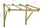 vidaXL - Deurluifel - 150x100x100 - cm - massief - grenenhout