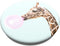 PopSockets Bubblegum Giraffe - Houder - Multi-color