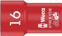 Wera 8790 B VDE 05004960001 Dop (zeskant) VDE-dopsleutelinzet 16 mm 3/8 (10 mm)