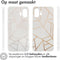 imoshion Hoesje Geschikt voor Nothing Phone (2) Hoesje Siliconen - imoshion Design hoesje - Meerkleurig / White Graphic