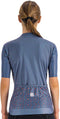 Sportful CHECKMATE Fietsshirt Dames Berry Blue Mauve - Vrouwen - maat L
