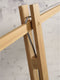 GOOD&MOJO Vloerlamp Montblanc - Bamboe/Blauw - 175x60x207cm - Scandinavisch,Bohemian - Staande lampen voor Woonkamer - Slaapkamer