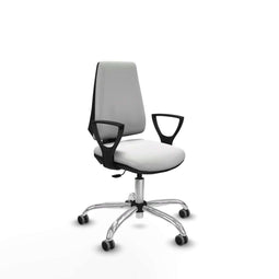 Piqueras y Crespo BFN056G - Bureaustoel - Verstelbare hoogte draaiend - Wit