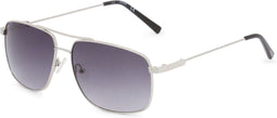 Guess - GF0205 - Zonnebril - Unisex - Metaal - Paarblauwe lens
