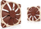 Noctua NF-A20 5V PWM - Ventilator 200mm - Geluidssterkte 18,1dB(A) - Beige Rood