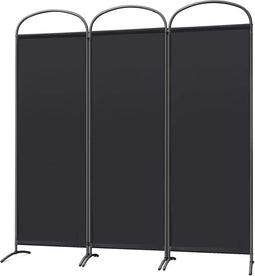 Angel Living Kamerscherm - 3 Panelen - 168 x 182 cm - Zwart