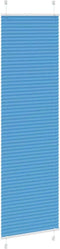 vidaXL - Plissé - rolgordijn - 65x200 - cm - stofbreedte - 64,4 - cm - polyester - blauw