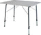 Eurotrail Cadiz L - Campingtafel - 121 x 61 cm - Verstelbare poten - Grijs