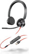 Poly 213938-01 - Hoofdtelefoon met microfoon - USB Jack 3.5 mm - Zwart