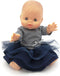 Paola Reina bretons poppenkleding Kledingset voor Gordi babypop (excl pop)