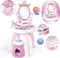 Smoby Disney Princess - 2-in-1 Kaptafel - Draaibare spiegel 10 Accessoires - Roze