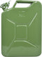 Carpoint Benzinekan - Metalen jerrycan 20L - Lekvrije beugelsluiting - Groen