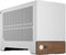 Fractal Design Terra - Mini-ITX Behuizing - Aluminium Walnoot - Zilver