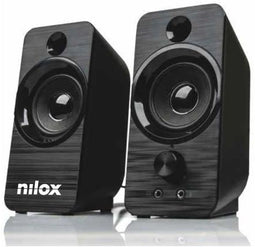 Nilox NXAPC02 - PC-luidsprekers 2.0 - 6W - Zwart