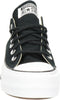 Converse Chuck Taylor All Star Lift Ox Lage sneakers - Dames - Zwart - Maat 37