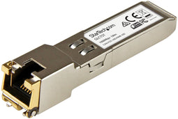 Startech.com GLCTST - Gigabit RJ45 koper SFP Transceiver Module - Cisco GLC-T compatibel - Zilver