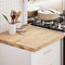 vidaXL - Keuken - werkblad - rechthoekig - 60x63,5x4 - cm - massief - eikenhout