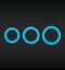 NS Novelties - Halo 55mm Cockring Medium - Rings Blauw