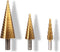 Toolland HSS-stappenboor - Set van 3 - Titanium coating - Ø 4-12/4-20/4-32 mm (3 stuks)