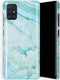 Selencia Hoesje Geschikt voor Samsung Galaxy A41 Hoesje - Selencia Maya Fashion Backcover - Turquoise