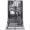 Etna VW47SM - Vaatwasser - 9 programma's - 47 dB